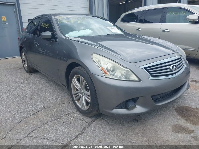 2012 INFINITI G37X  