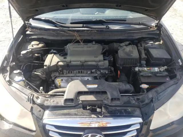 2010 HYUNDAI ELANTRA BLUE