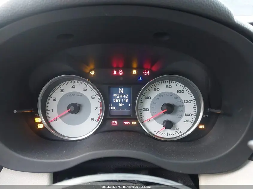 2012 SUBARU IMPREZA 2.0I LIMITED