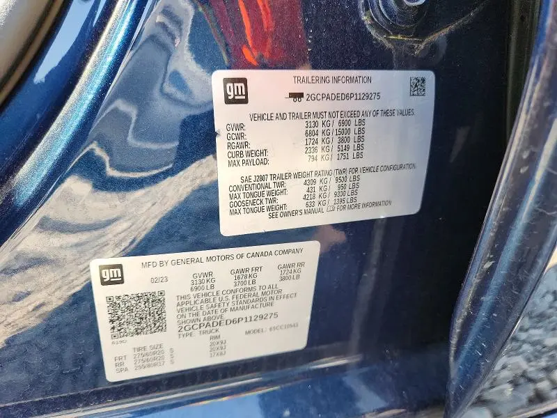 2023 CHEVROLET SILVERADO C1500 RST  