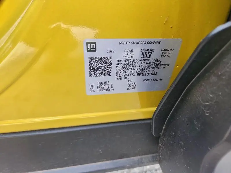 2023 CHEVROLET TRAILBLAZER RS  