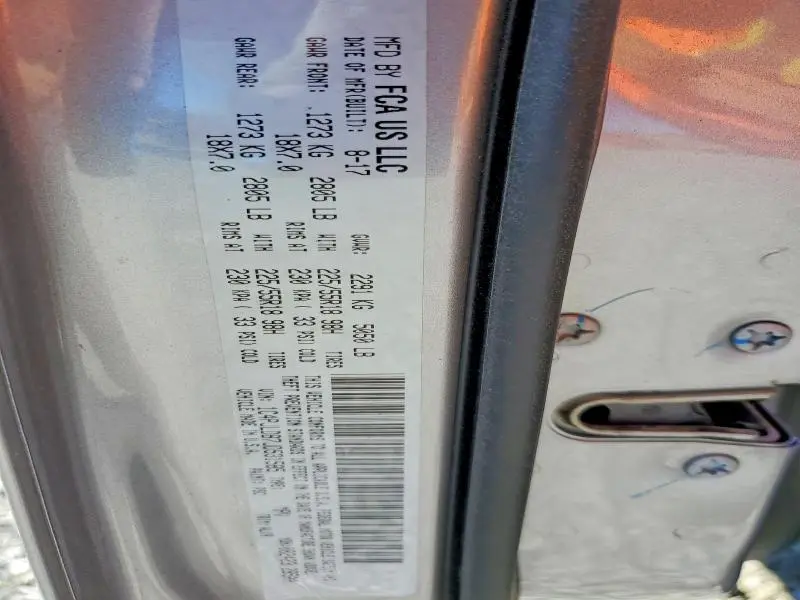 2018 JEEP CHEROKEE LIMITED  