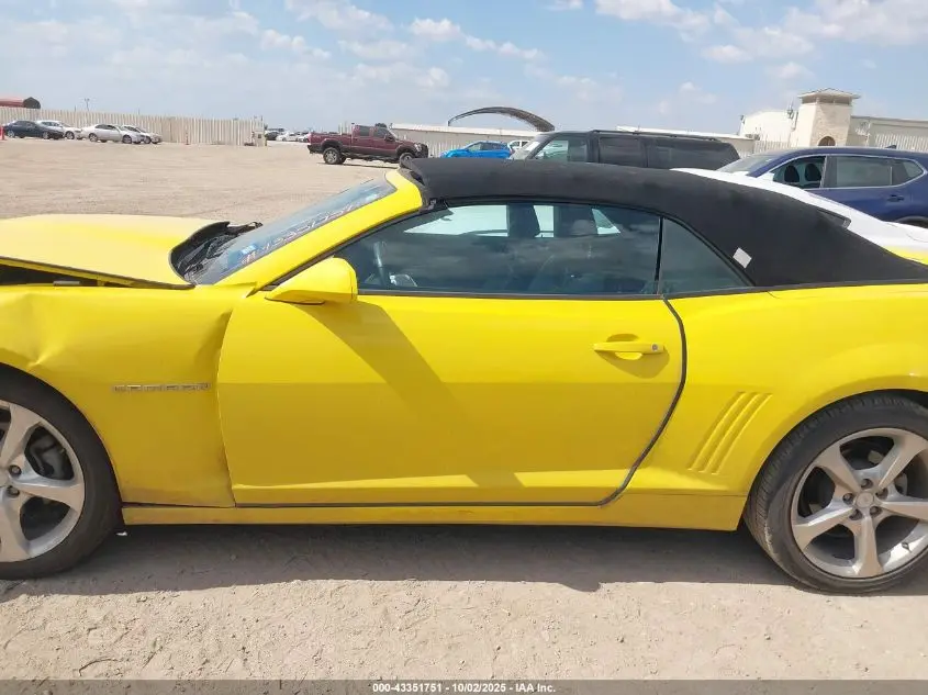 2015 CHEVROLET CAMARO 2LT