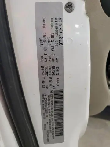 2019 DODGE GRAND CARAVAN SXT  