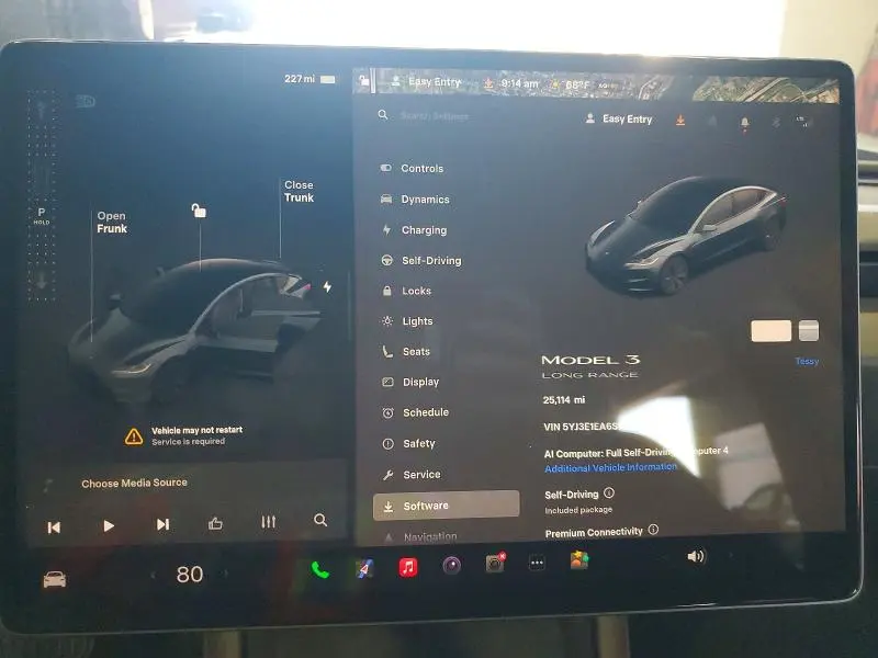 2025 TESLA MODEL 3   