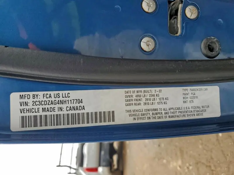 2022 DODGE CHALLENGER SXT  