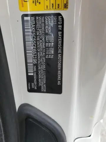 2012 BMW 328 XI SULEV