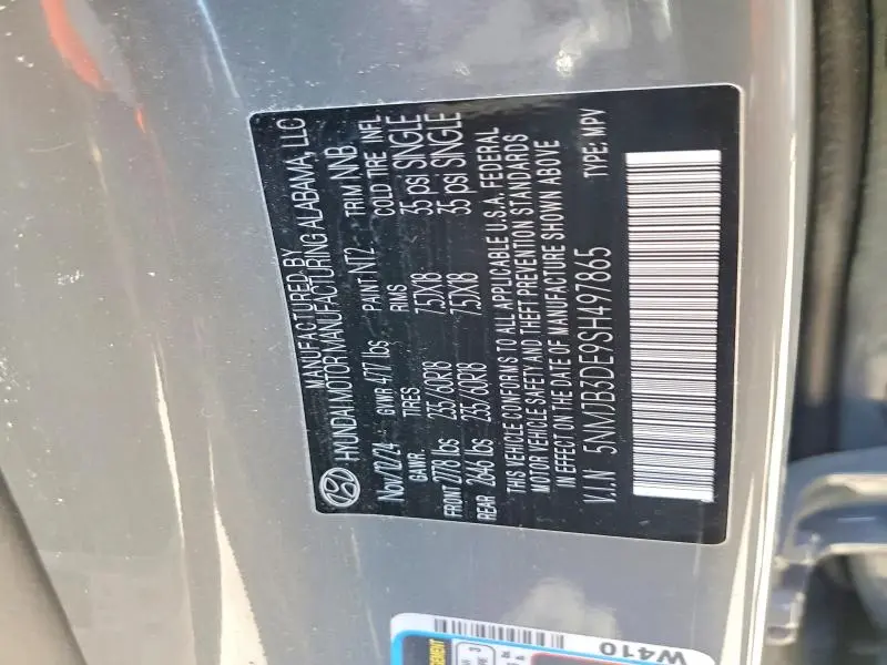 2025 HYUNDAI TUCSON SEL  