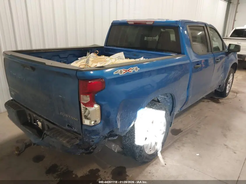 2022 CHEVROLET SILVERADO 1500 4WD  SHORT BED CUSTOM