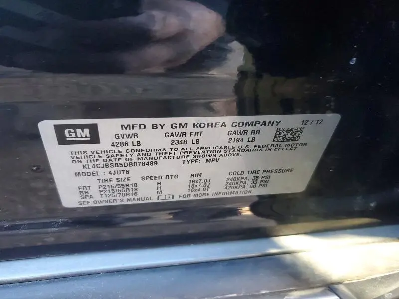 2013 BUICK ENCORE CONVENIENCE  