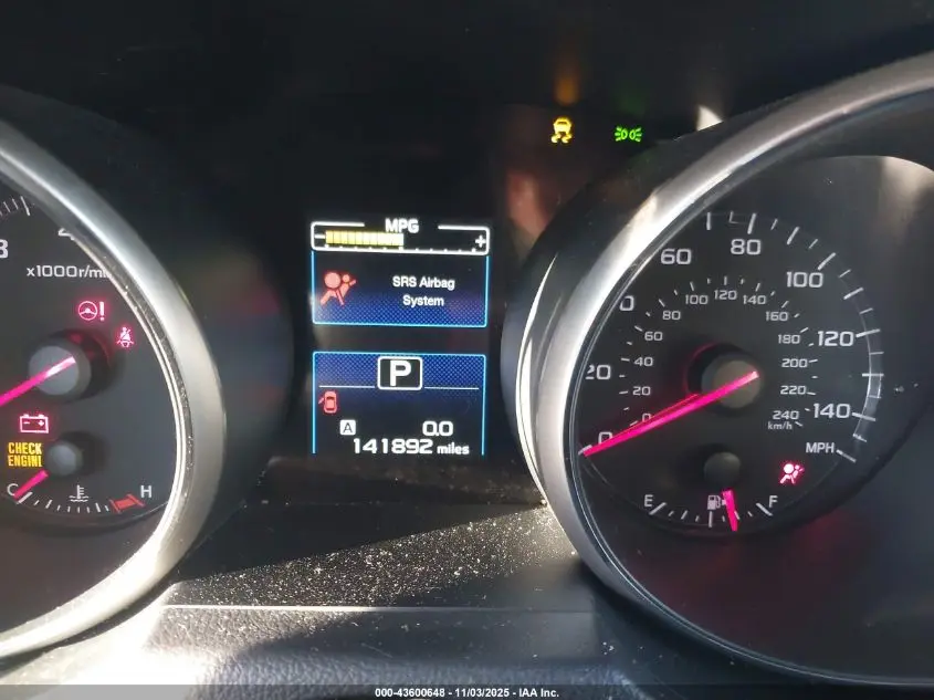 2018 SUBARU LEGACY 2.5I