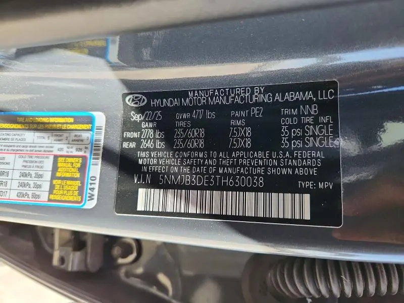 2026 HYUNDAI TUCSON SEL  