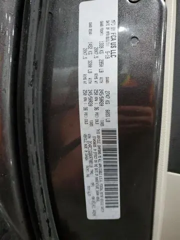 2019 CHRYSLER PACIFICA LIMITED  