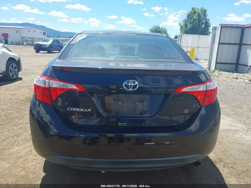 2016 TOYOTA COROLLA S PLUS