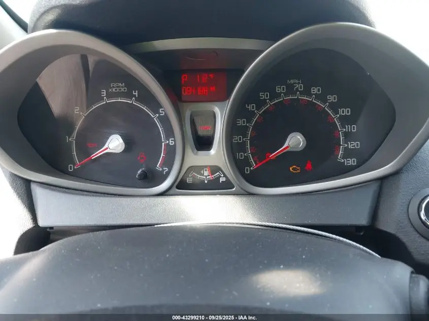 2011 FORD FIESTA SEL