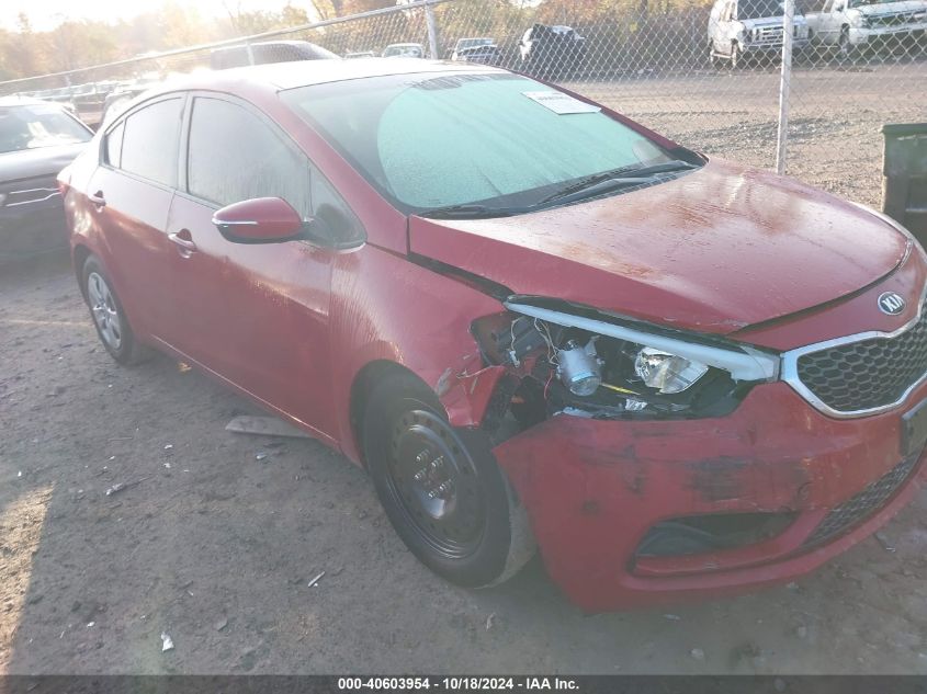 2015 KIA FORTE LX