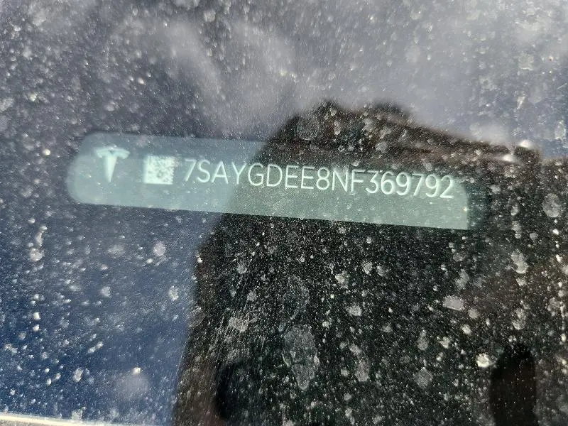 2022 TESLA MODEL Y   