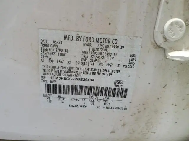 2023 FORD EXPLORER ST  