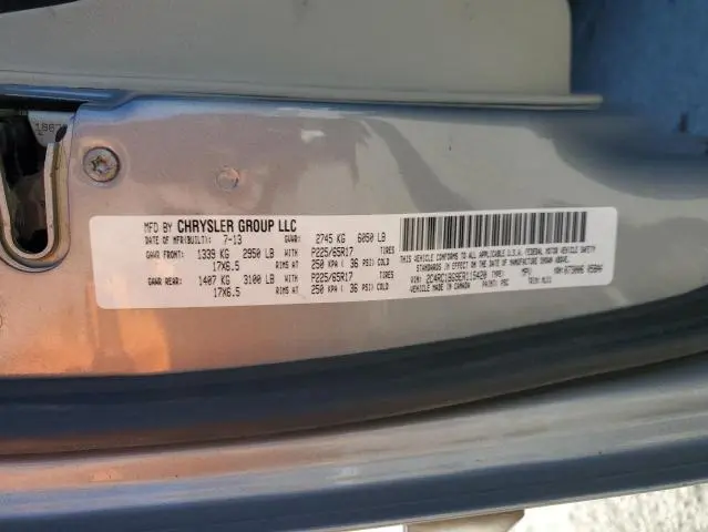 2014 CHRYSLER TOWN & COUNTRY TOURING  