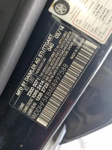 2014 MERCEDES-BENZ E 350  