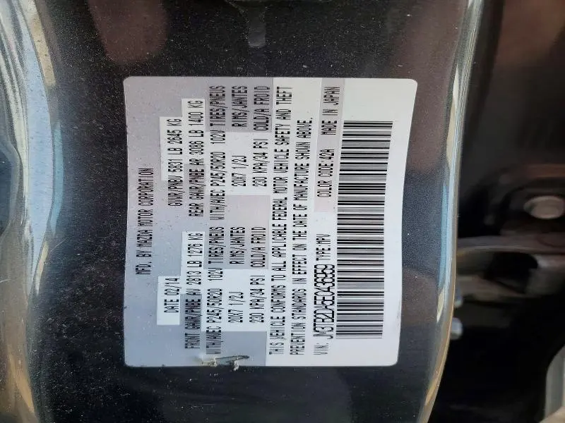 2014 MAZDA CX-9 GRAND TOURING  