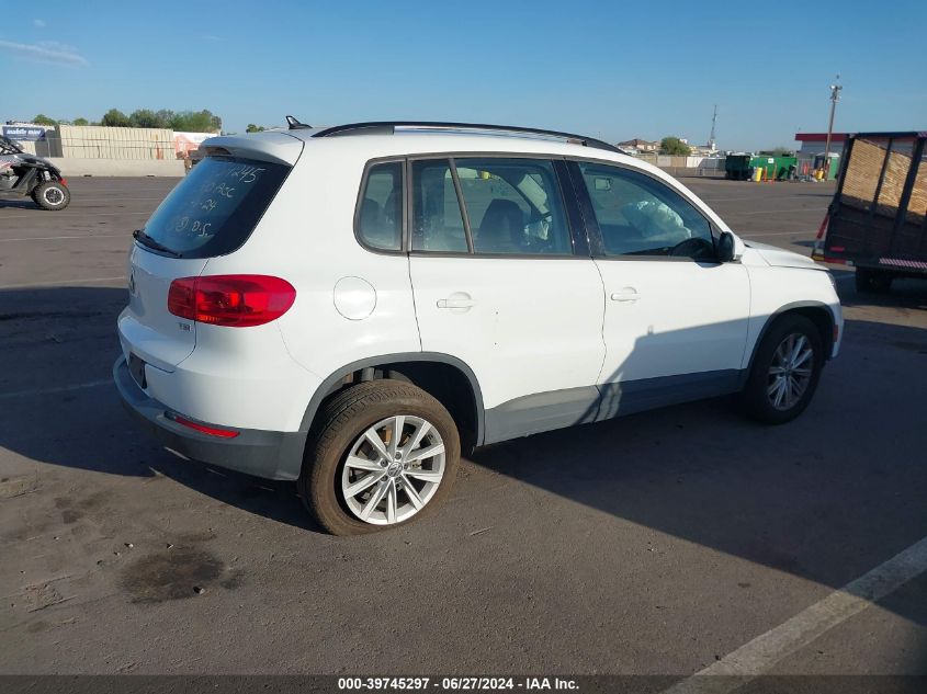 2018 VOLKSWAGEN TIGUAN LIMITED 2.0T