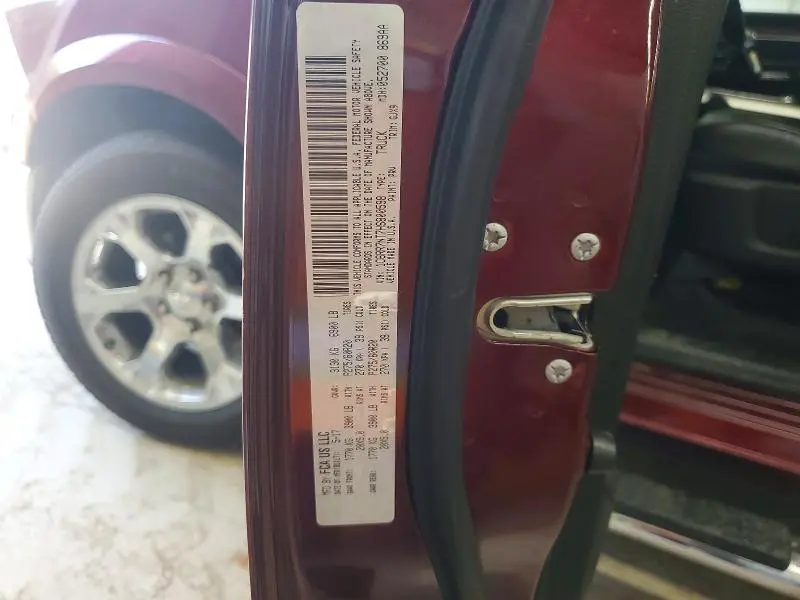 2017 RAM 1500 LARAMIE  