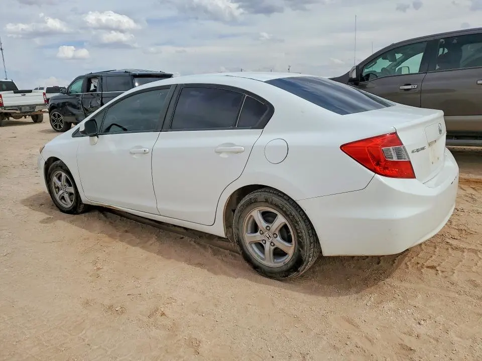 2012 HONDA CIVIC NATURAL GAS  