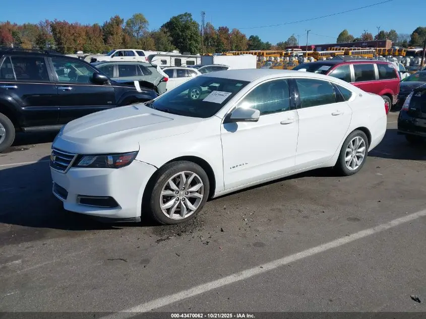 2016 CHEVROLET IMPALA 2LT