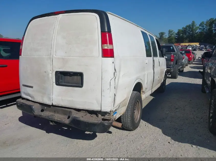2011 CHEVROLET EXPRESS 2500 WORK VAN