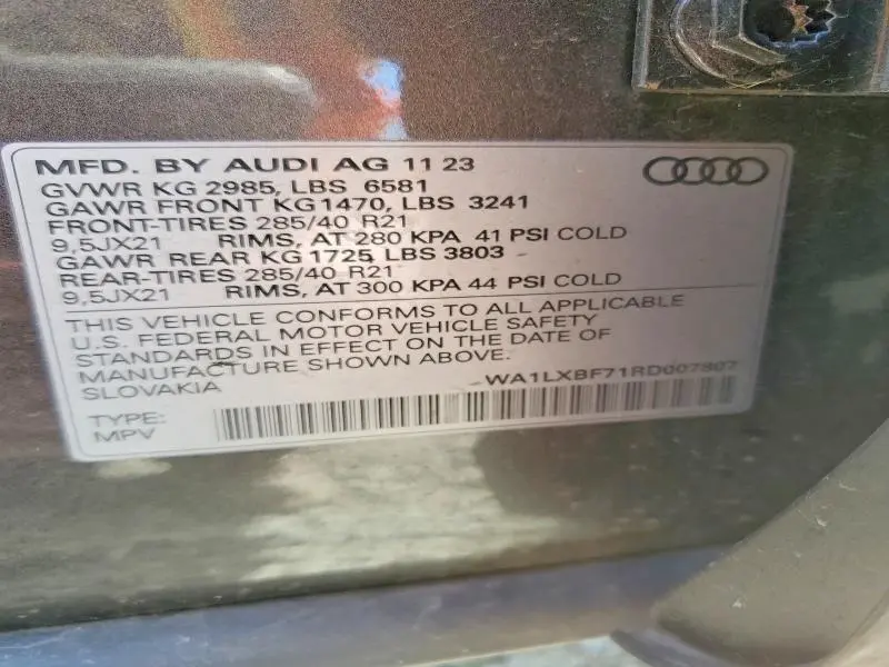 2024 AUDI Q7 PREMIUM PLUS  