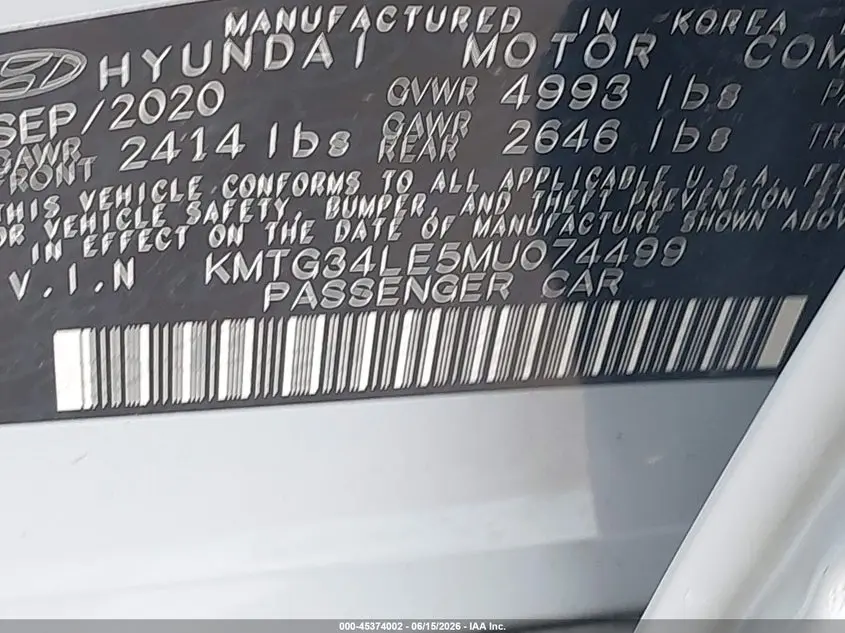 2021 GENESIS G70 3.3T AWD