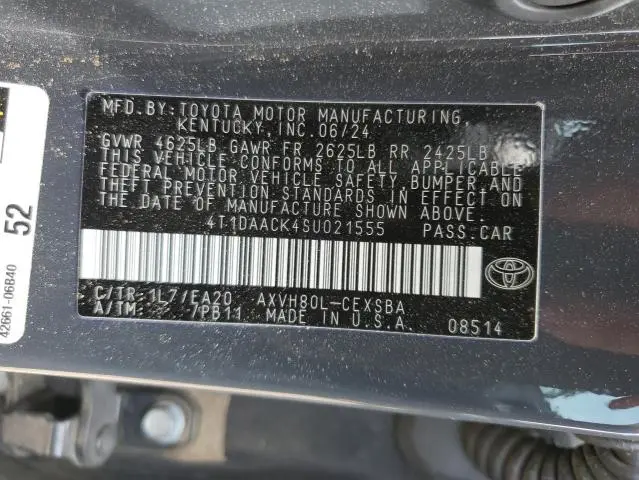 2025 TOYOTA CAMRY XSE  