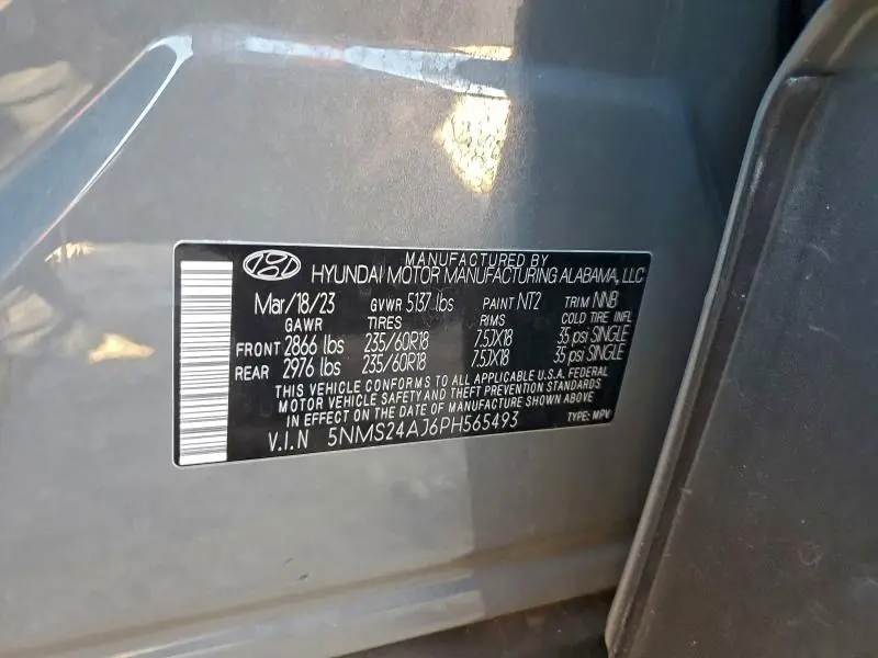 2023 HYUNDAI SANTA FE SEL  