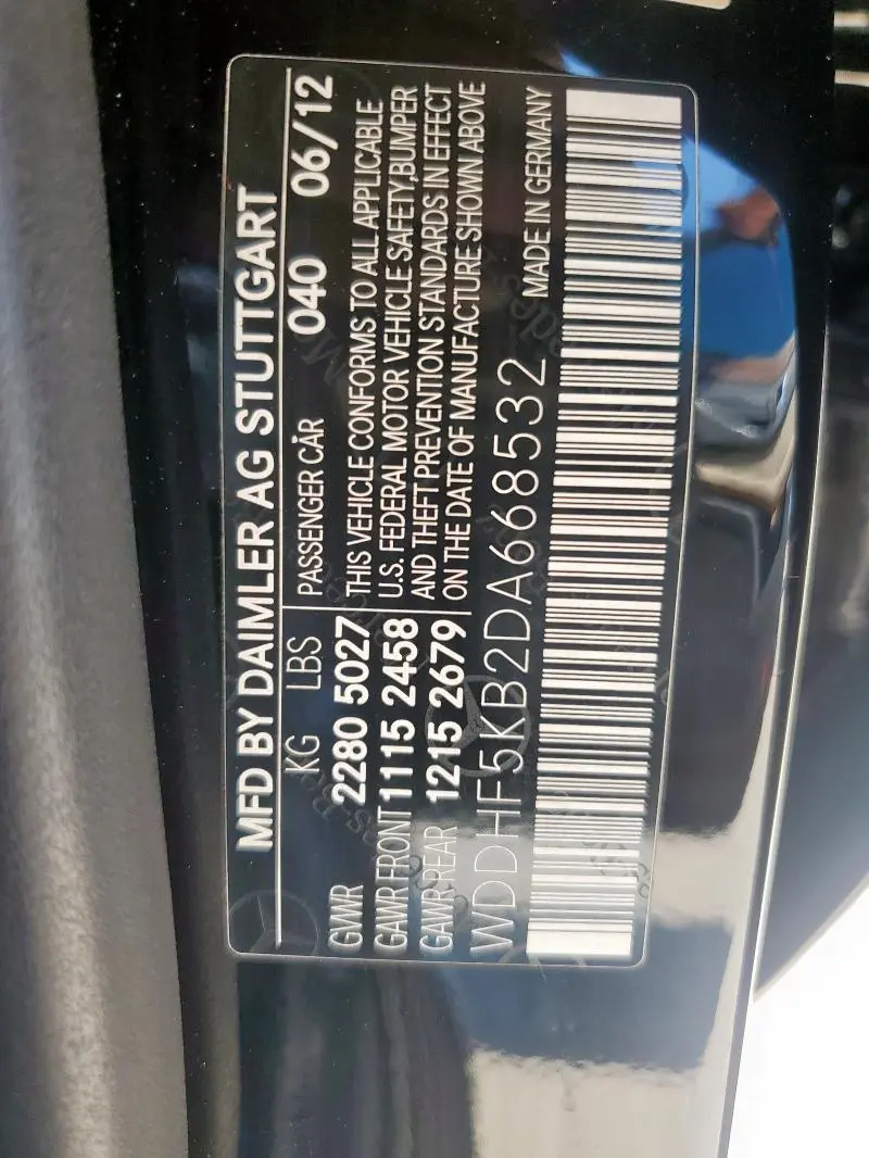 2013 MERCEDES-BENZ E 350  