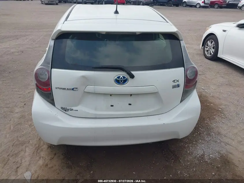 2012 TOYOTA PRIUS C ONE
