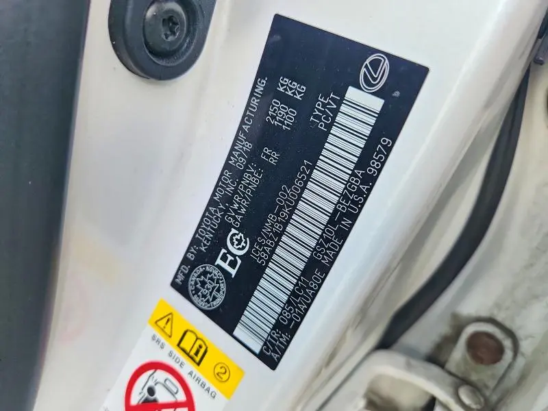 2019 LEXUS ES 350  