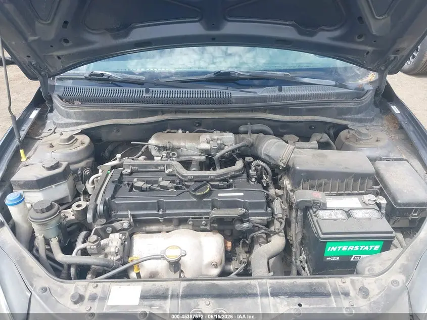 2010 HYUNDAI ACCENT BLUE