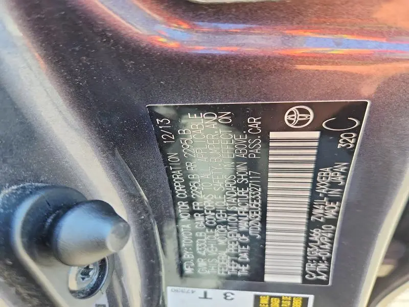 2014 TOYOTA PRIUS V FIVE  
