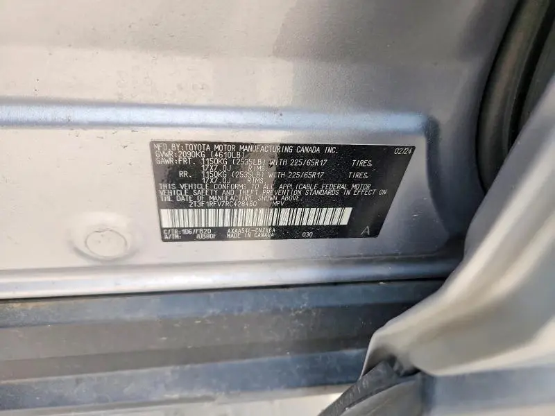 2024 TOYOTA RAV4 LE  