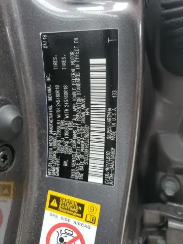 2018 TOYOTA HIGHLANDER SE  