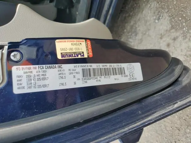 2015 DODGE GRAND CARAVAN SE  