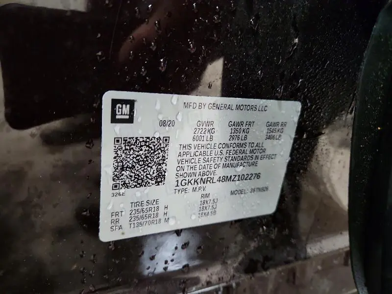 2021 GMC ACADIA SLE  