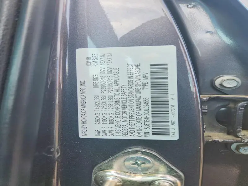 2018 ACURA RDX TECHNOLOGY  
