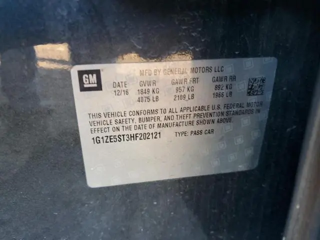 2017 CHEVROLET MALIBU LT  