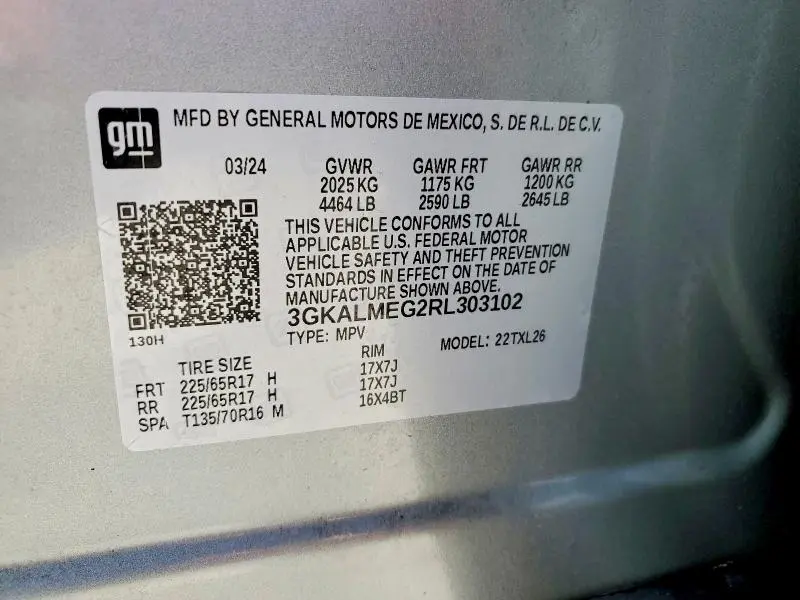 2024 GMC TERRAIN SLE  