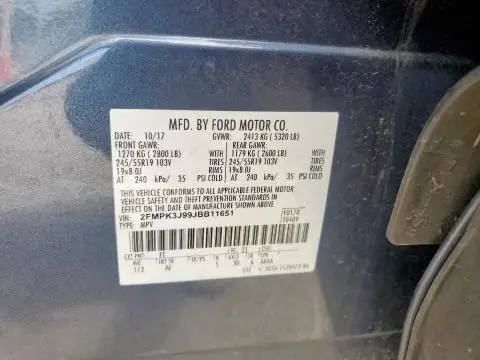 2018 FORD EDGE SEL  