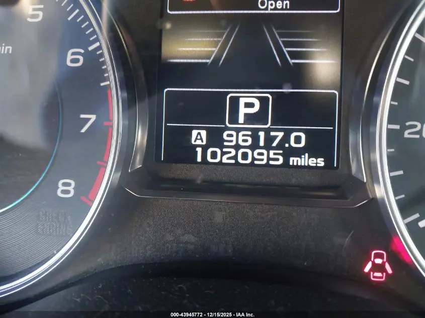 2017 SUBARU CROSSTREK 2.0I LIMITED