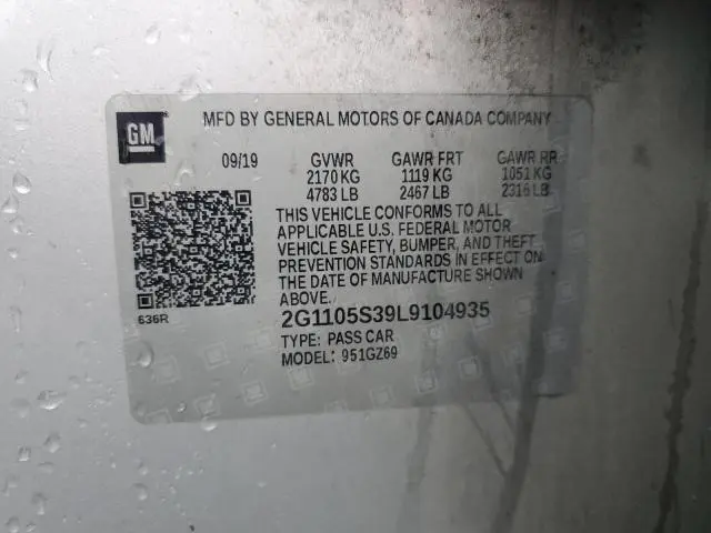 2020 CHEVROLET IMPALA PREMIER