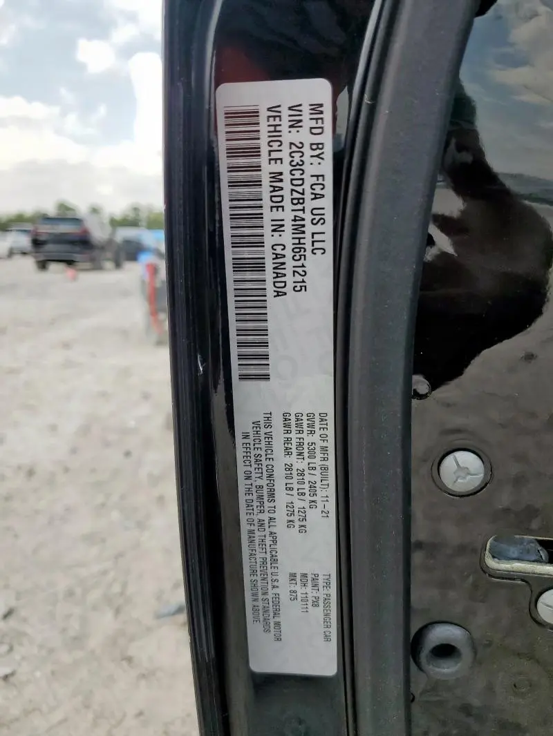 2021 DODGE CHALLENGER R/T  